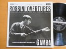 SXL 2266 ED1 Rossini Overtures Gamba NEAR MINT Decca 1st WBG