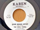 SOUL TWINS . Quick change artist . ORIGINAL first issue Promo Classic Northern .