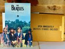 THE BEATLES RECORD STORE PROMO DISPLAY STANDEE ANTHOLOGY 3 WITH ORIGINAL MAILER