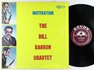 Bill Barron Quartet - Motivation LP - Savoy VG+ Shrink