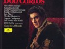 VERDI Don Carlos DOMINGO RAIMONDI GHIAUROV ABBADO DGG 415316 Digital 5LP Box NM