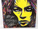 AUTOGRAPHED Microwave - Stovall Neon Violet/Bone Galaxy Colored Vinyl Signed NEW