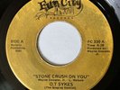 OT SYKES Stone Crush On You FUN CITY 45 RARE MODERN SOUL BOOGIE FUNK VG+