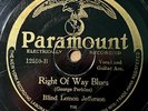 Listen  BLIND LEMON JEFFERSON PARAMOUNT  Black Snake Dream Blues/ Right of Way..