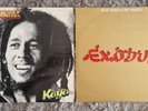 Bob Marley X 2 Vinyl LPs Kaya, Exodus Island 1st Press