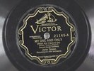 JANE GREEN My One And Only / All Mine VICTOR 21145 EX 78rpm