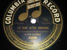 COLUMBIA PHONOGRAPH CO. THE NIGHT BEFORE CHRISTMAS LEN SPENCER RARE 78