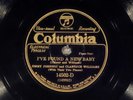 78 RPM -- James P. Johnson & Clarence Williams, Columbia 14502, EE+ Jazz