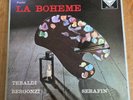 LA BOHEME PUCCINI TEBALDI SERAFIN ED1 WBg STEREO DECCA SXL 2170 2171 LP W BOOK