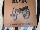 AC/DC FOR THOSE ABOUT TO ROCK Rare U.S Masterdisk Press,embossed Sleeve SD 11111