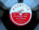 KING PLEASURE - EXCLAMATION BLUES MOODY MOOD FOR LOVE PRESTIGE VG+ 78 RPM RECORD