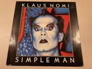 Klaus Nomi – Simple Man Vinyl Record LP Album 1982 UK Original Pressing