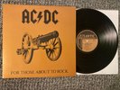 AC/DC Lp For Those About To Rock 1981  V. G+ / Vinyl N. M   Original Press