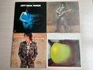JEFF BECK 4 Vinyl Record Albums Wired, Blow by Blow, Flash & Beck-Ola USED