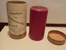 RARE 1900'S PINK LAMBERT CYLINDER RECORD IN CASE QUEEN OF BURLESQUE