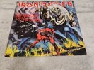 VINTAGE ORIGINAL VINYL RECORD IRON MAIDEN THE NUMBER OF THE BEAST HEAVY METAL