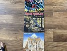 Iron Maiden X3 Number Of The Beast/piece Of Mind/powerslave Original Pro Cleaned