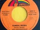 LOS CONTINENTALES - CUMBIA NEGRA  45RPM  (listen )