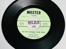 Obscure Country Honky Tonk 45 HEROLD WHITE Go On Change /Railroad MASTER FL hear