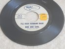 Bob and Earl 45RPM I'll Keep Running Back & Harlem Shuffle Marc