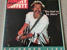 Vinyl 2LP set JIMMY BUFFETT You Had To Be There/Recorded LIVE 1978 Promo ABC wow