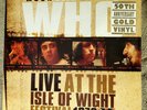 The Who Live At The Isle of Wight Festival 1970 50th Anniversary Gold Vinyl 3 LP