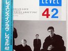 LEVEL 42 LESSONS IN LOVE / SOMETHING ABOUT YOU POLYDOR 13MM7034 JAPAN OBI 12