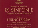 2LP Box DGG SLPM-138002 GY5 Tulips BEETHOVEN Symphony 9 FRICSAY Berlin PO NM-