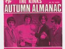 THE KINKS   Autumn Almanac   1967   PY 45. PV 15279   Picture Sleeve Only EX +