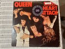Queen Sheer Heart Attack LP Elektra Records Vinyl 7E-1026 W/ Lyric Poster Insert