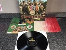 LP THE BEATLES SGT PEPPERS LONELY HEARTS CLUB BAND UK 1ST PRESS MONO PMC 7027 EX
