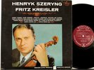 MG 50348 RFR-1 Henryk Szeryng violin, plays Fritz Kreisler Charles Reiner, piano
