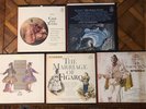 Mozart Opera Lot Angel Records Don Giovanni  Figaro Magic Flute Costi Fan Tutte