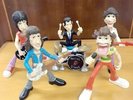 THE ROLLING STONES:GREAT SET FIGURES PLASTIC SOLID RESIN IN BOX-VERY COLLECTABLE
