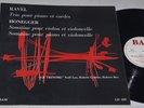 BAM LD 059 Le Trinome Ravel Trio Honegger Sonatines Robert Gendre Bex ED1 NM