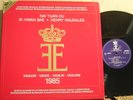 PHONIC 1980 080/2 VIOLIN COMPETITION ELGAR YUAN HU Brahms BAE 3LP 1985 NM