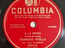Hermanas Padilla Torito De Las Bajadas A La Brava Columbia 6072 Latin 78RPM HEAR