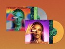 Kylie Tension Gatefold Silver & Orange Vinyl With Signed Print Pre Order