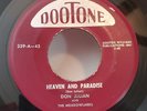 Don Julian and the Meadowlarks HEAVEN AND PARADISE (DOO WOP 45)#359 PLAYS VG+-++