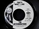 The DETERMINATIONS That's What I Like Nr MINT northern SOUL 2-sider '67 promo 45