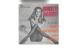 BRIGITTE BARDOT: SOLO COPERTINA ITALY DEL DISCO TU VEUX, TU VEUX PAS?