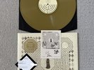 SLOWDIVE EVERYTHING IS ALIVE LP SIGNED AUTOGRPAHED ART CARD UK GOLD VINYL