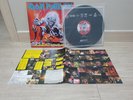 Iron Maiden - A Real Live One 1993 Korea Orig LP Vinyl 4 Page Insert Rare sleeve
