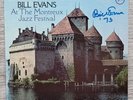 Bill Evans - At The Montreux Jazz Festival - Verve V6-8762 (1968) AUTOGRAPHED
