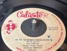 LOS CHULLIS “ SI QUIERES BOOGALOO “ VG 45 Rpm Julio Diaz Y Su Combo LISTEN