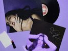 Olivia Rodrigo -GUTS- Black Vinyl LP + HANDSIGNED 12x12 Art Card -New
