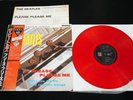 RED WAX - THE BEATLES - PLEASE PLEASE ME - JAPAN VINYL LP OBI EAS-70130