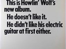 HOWLIN' WOLF The Howlin Wolf Album CADET CONCEPT LPS-319 EX / EX 1969