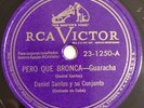 Daniel Santos Peri Que Bronca Guaracha RCA Victor 23-1250 Latin 78 RPM HEAR