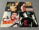 BRUCE LEE 4x OST JAPAN TAM LABLE THE BIG BOSS FIST OF FURY WAY OF THE DRAGON